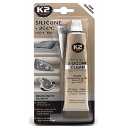 Silikona hermētiķis caurspīdīgs K2 SILIKON 350С Gasket Maker Clear 85gr